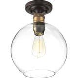 Howe By-Pass 1 Light 10 Inch Wide Semi Flush Mount by BSH - 70-BEL-621224