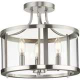 Pocohontas Crescent 3 Light 13 Inch Wide Flush Mount by BSH - 70-BEL-1283922