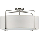 Hamilton Bank 3 Light 21.75 Inch Wide Semi Flush Mount by BSH - 70-BEL-881332