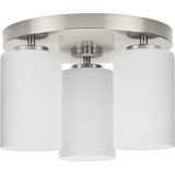 Southgate Grove 3 Light 12 Inch Wide Contemporary Flush Mount by BSH - 70-BEL-1284033