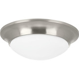 1 Light 11.5 Inch Wide Etched Glass Flush Mount by BSH - 70-BEL-881342