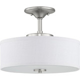 Mary Woodlands 1 Light 13 Inch Wide Farmhouse Semi Flush Mount by BSH - 70-BEL-756692