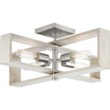 Beaufort Pines 4 Light 24 Inch Wide Flush Mount by BSH - 70-BEL-1325265