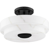 Cresswell Gait 3 Light 18 Inch Wide Flush Mount by BSH - 70-BEL-1340509