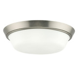 Trent Passage 3 Light Flush Mount 4.25 Inch Tall and 16 Inch Wide by BSH - 70-BEL-1378030