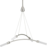 Ash Glas 4 Light Large Chandelier by BSH - 70-BEL-1043649