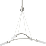 Ash Glas 4 Light Large Chandelier by BSH - 70-BEL-1043649