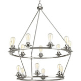 Farley Passage 15 Light Oversized Chandelier by BSH - 70-BEL-614964