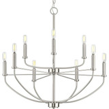 Newman Hills 9 Light Large Chandelier by BSH - 70-BEL-1043655