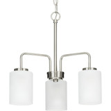 Roman Vale 3 Light Small Linear Chandelier by BSH - 70-BEL-1032624