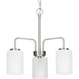 Roman Vale 3 Light Small Linear Chandelier by BSH - 70-BEL-1032624