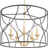 Yew Tree Street 5 Light Medium Chandelier by BSH - 70-BEL-756697