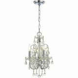 Imperial 4 Light Mini Chandelier by Crystorama - 3224