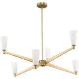Cresswell Gait 6 Light Oversized Chandelier by BSH - 70-BEL-1340514