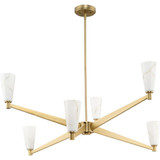 Cresswell Gait 6 Light Oversized Chandelier by BSH - 70-BEL-1340514