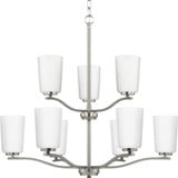 Allerton Meadow 9 Light Large Linear Chandelier by BSH - 70-BEL-1302170