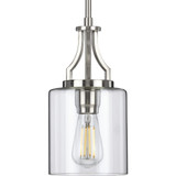 St Vincent Wood 1 Light Small Pendant by BSH - 70-BEL-930188