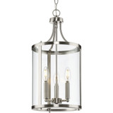 Pocohontas Crescent 3 Light Mini Foyer Chandelier by BSH - 70-BEL-1284040
