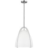 Norman 1 Light Medium Modern Pendant by Visual Comfort Studio - 6551801
