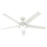 Aerodyne 5 Blade Ceiling Fan with Light Kit  60 Inches Wide by Hunter Fans - 5283-Aerodyne