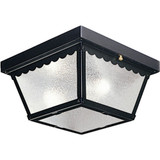 Belvoir Circle 2 Light 9.25 Inch Wide Outdoor Flush Mount by BSH - 70-BEL-7282