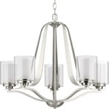 White Hart Square 5 Light Large Chandelier by BSH - 70-BEL-930174