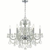 Imperial 6 Light Medium Chandelier by Crystorama - 3226