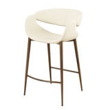 Joshua Counter Stool 35.4 Inch Tall and 23.6 Inch Wide by Stylecraft - JOSHUA-23