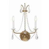 Karrington 2 Light Candle Style Wall Sconce by Crystorama - KAR-90902