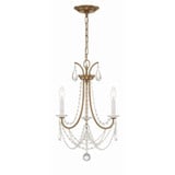 Karrington 3 Light Small Chandelier by Crystorama - KAR-90903
