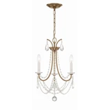 Karrington 3 Light Small Chandelier by Crystorama - KAR-90903