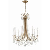 Karrington 8 Light Medium Chandelier by Crystorama - KAR-90908