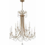 Karrington 12 Light Large Chandelier by Crystorama - KAR-90912