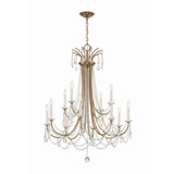 Karrington 12 Light Large Chandelier by Crystorama - KAR-90912