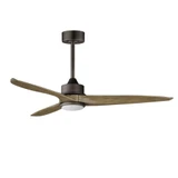Woodwind 3 Blade Ceiling Fan with Light Kit 52 Inch Wide by Maxim - 88831