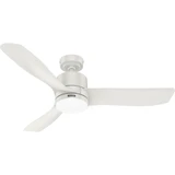 Bolsa 3 Blade Ceiling Fan with Light Kit 52 Inches Wide by Hunter Fans - 5296-Bolsa