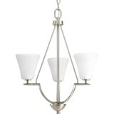 Bravo 3 Light Small Chandelier by Progress - P3821