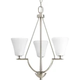 Bravo 3 Light Small Chandelier by Progress - P3821