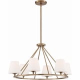 Keenan 6 Light Large Chandelier by Crystorama - KEE-A3006