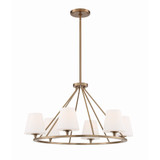 Keenan 6 Light Large Chandelier by Crystorama - KEE-A3006