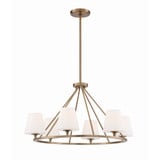 Keenan 6 Light Large Chandelier by Crystorama - KEE-A3006