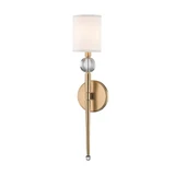 Rockland 1 Light Wall Sconce 20.5 Inch Tall by Hudson Valley - 8421