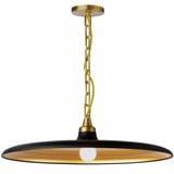 Quentin 60W 1 LED Pendant 7.5 Inch Tall and 24 Inch Wide by Dainolite - QTN-241P
