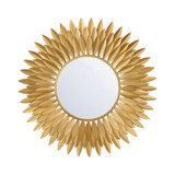 Broche Mirror 24 Inch Tall and 24 Inch Wide by Crystorama - BRH-M524