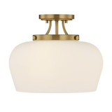 Octave 3 Light Semi Flush Mount 11 Inch Tall X 13 Inch Wide by Savoy House - 6-6035-3