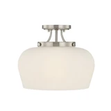 Octave 3 Light Semi Flush Mount 11 Inch Tall X 13 Inch Wide by Savoy House - 6-6035-3