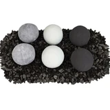 8 Piece 4 Inch Cannon Ball Set by Athena Fire Tables - CB4-8