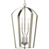 Gather 6 Light Small Chandelier by Progress - P3929