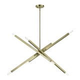 Monaco 8 Light Multidirectional Linear Chandelier by Livex - 46987