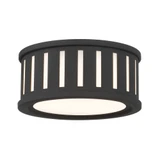 Kendal 2 Light 9.75 Inch Wide Flush Mount by Crystorama - KEN-2200